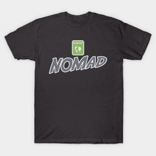 Nomad World Traveler Jetsetter Expat Freelancer T-Shirt